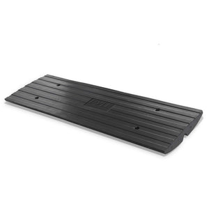 Pyle Car/Truck Rubber Curbside Driveway Ramp Threshold Bridge Track (4 Pack)