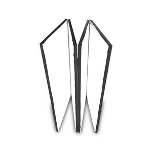 Pyle PDJFAC12 24.2 x 48 x 46 Inch DJ Booth Stand Cover Screen Scrim Panel Facade