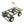 Outdoor Wagon Cart with Metal Frame - Green