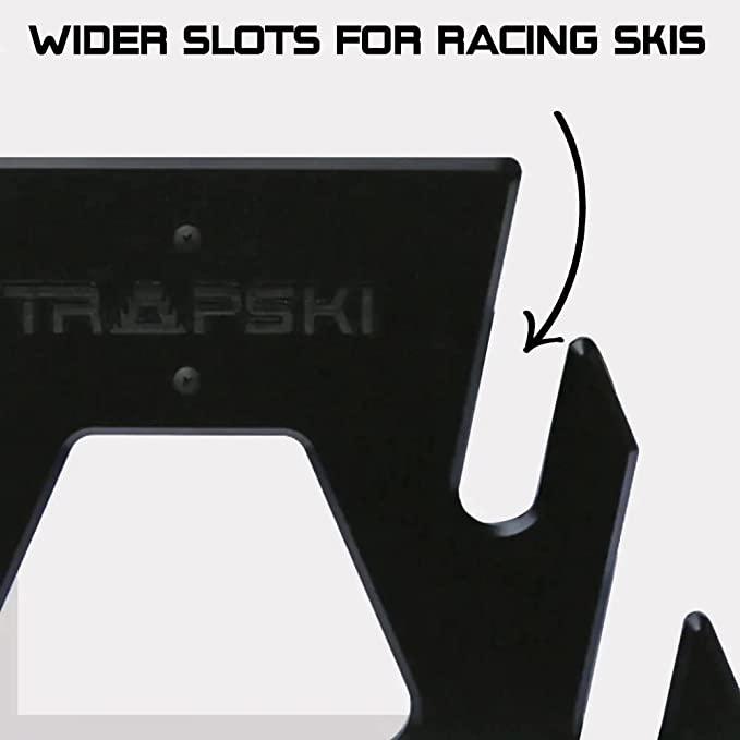 DINGED, DENTED OR SCRATCHED: TRAPSKI QUAD Racing and XC Ski Rack