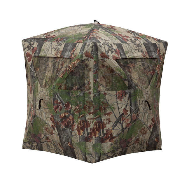 Barronett Blinds Radar Portable Pop-Up Hunting Ground Hub Blind, Backwoods Camo