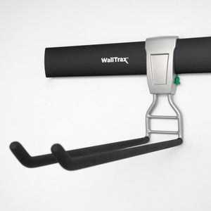 WallTrax Garage Track System | Large Double Hook 5-Pack
