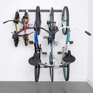 WallTrax Bike Rack | Bike Hooks | Bicycle Storage 5-Pack