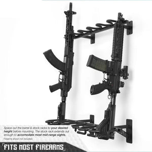 6 Rifle Wall Rack