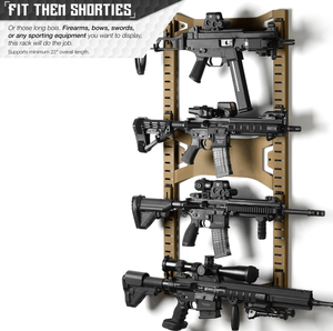 Horizontal Wall Rack