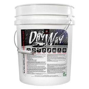 RadonSeal DryWay Outdoor Concrete Driveway Clear Penetrating Sealer, 5 Gallon - TRAPSKI