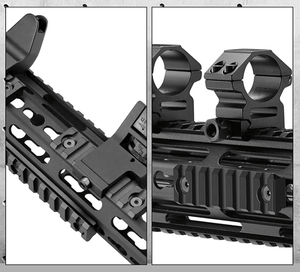 M-LOK and KeyMod Adapter Sets