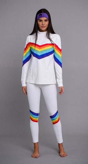 Rainbow Road Women's Baselayer Leggings - TRAPSKI