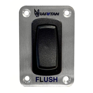Raritan Momentary Flush Switch w/Stainless Steel Faceplate - TRAPSKI