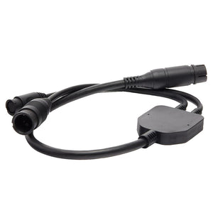 Raymarine Adapter Cable - 25-Pin to 9-Pin 8-Pin - Y-Cable to DownVision CP370 Transducer to Axiom RV - TRAPSKI