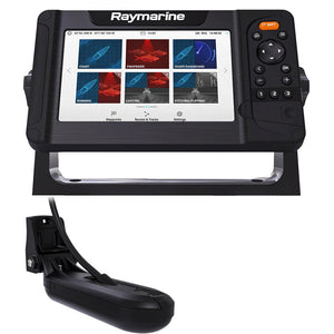 Raymarine Element 7 HV Combo w/HV-100 Transom Mount Transducer Lighthouse North America Chart - TRAPSKI