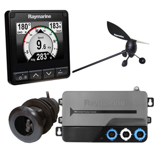Raymarine i70s System Pack w/Color Instrument Wind, DST Transducers, iTC-5, and STng Backbone - TRAPSKI