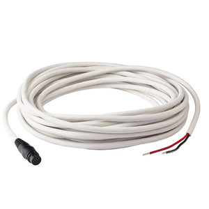 Raymarine Power Cable - 15M w/Bare Wires f/ Quantum - TRAPSKI