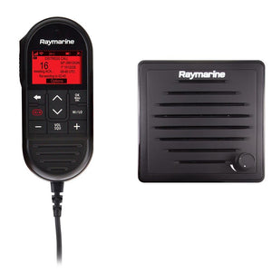Raymarine Ray90 Wired Second Station Kit w/Passive Speaker, RayMic Wired Handset RayMic Extension Cable - 10M - TRAPSKI