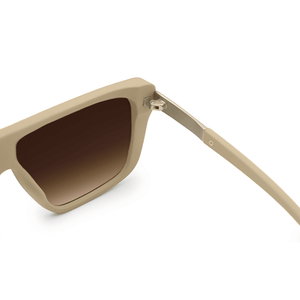 Rayz - Limited Edition Nude Squared Sunglasses - TRAPSKI