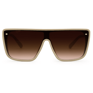 Rayz - Limited Edition Nude Squared Sunglasses - TRAPSKI