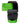 FCMP Outdoor Half Size 19 Gallon Rolling Composter Tumbler Bin, Green (2 Pack)