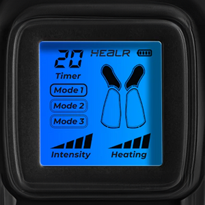 REATHLETE HEALR Adjustable Hot/Cold Therapy Massager for Leg, Calf, and Foot