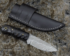 Resonance Every Day Carry Knife with Ram Horn Handle