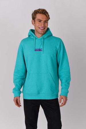 Retro OOSC Hoodie Aqua - TRAPSKI
