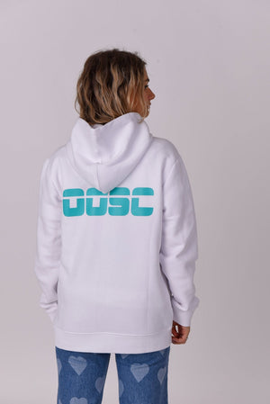 Retro OOSC Hoodie - White - TRAPSKI