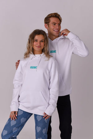 Retro OOSC Hoodie - White