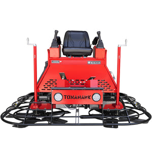 8 Foot Ride-On Concrete Power Trowel with 35HP Vanguard Engine