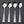Ridge Coffee/Demitasse Spoon Set