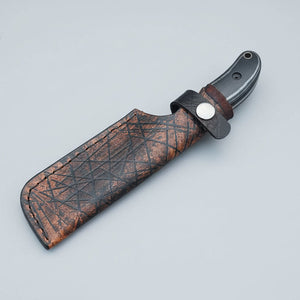 Ridge Runner Hunting Knife D2 Steel Micarta Handle