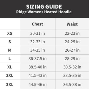 Ridge Women's Heated Hoodie