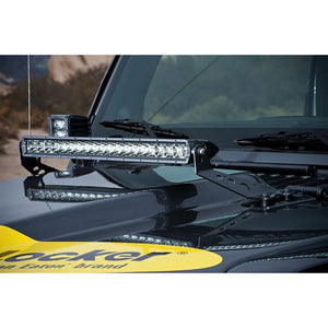 RIGID Industries 2007-2017 Jeep JK 20" Light Hood Mount - TRAPSKI