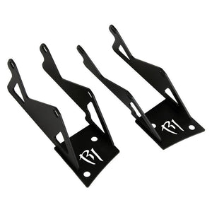 RIGID Industries 2007-2017 Jeep JK Dual D-Series A-Pillar Mount - TRAPSKI