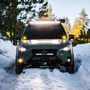 RIGID Industries 360-Series 4" LED SAE Fog Beam - Yellow/White - Set of 2 [36122] - TRAPSKI