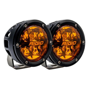 RIGID Industries 360 Series 4" Spot w/Amber Pro Lens - Pair - TRAPSKI