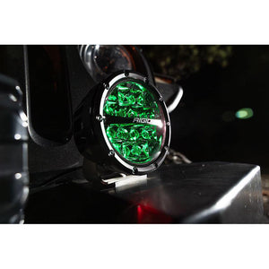 RIGID Industries 360-Series RGBW 6" Offroad Lamp Spot Beam w/RGBW Backlight Pods - Set of 2 [36412] - TRAPSKI