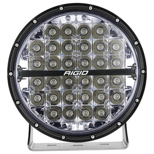 RIGID Industries 360-Series RGBW 9" Offroad Lamp Spot Beam w/RGBW Backlight Pods - Single [36422] - TRAPSKI