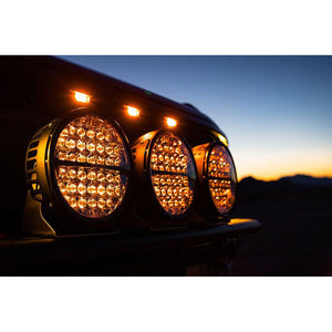 RIGID Industries 360-Series RGBW 9" Offroad Lamp Spot Beam w/RGBW Backlight Pods - Single [36422] - TRAPSKI