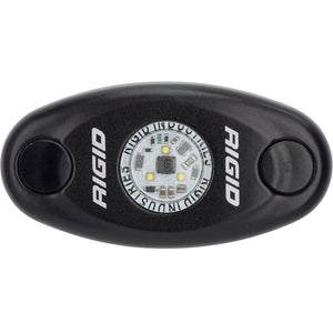 RIGID Industries A-Series Black Low Power LED Light - Single - Cool White - TRAPSKI