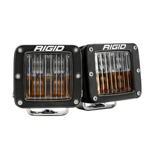 RIGID Industries D-Series LED SAE Fog Beam - Yellow/White - Set of 2 [50482] - TRAPSKI