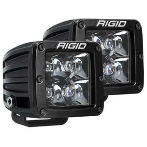 RIGID Industries D-Series Pro Dually Spot Surface Mount Pair - Midnight Edition - TRAPSKI