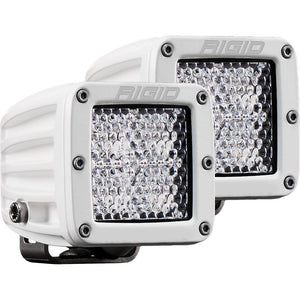 RIGID Industries D-Series PRO Hybrid-Diffused LED - Pair - White - TRAPSKI