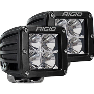 RIGID Industries D-Series PRO Hybrid-Flood LED - Pair - Black - TRAPSKI