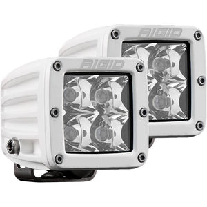 RIGID Industries D-Series PRO Hybrid-Spot LED - Pair - White - TRAPSKI