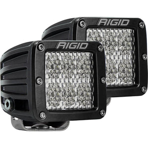 RIGID Industries D-Series PRO Specter-Diffused LED - Pair - Black - TRAPSKI