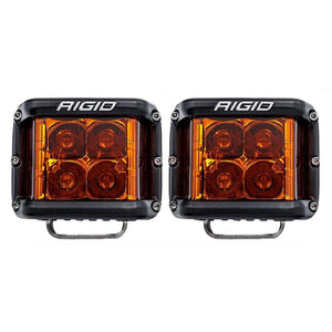 RIGID Industries D-SS Spot w/Amber Pro Lens - Pair - TRAPSKI