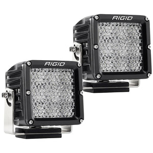 RIGID Industries D-XL PRO Diffused - Pair - Black - TRAPSKI