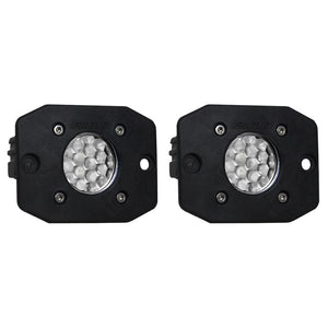 RIGID Industries Ignite Flush Mount Flood - Black - TRAPSKI