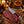 Ring-Tail Copper Damascus Skinning Knife – Resin Handle & Sheath