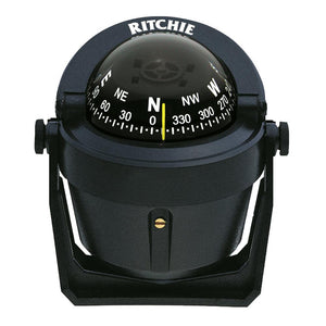 Ritchie B-51 Explorer Compass - Bracket Mount - Black - TRAPSKI