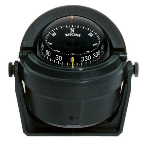 Ritchie B-81 Voyager Compass - Bracket Mount - Black - TRAPSKI